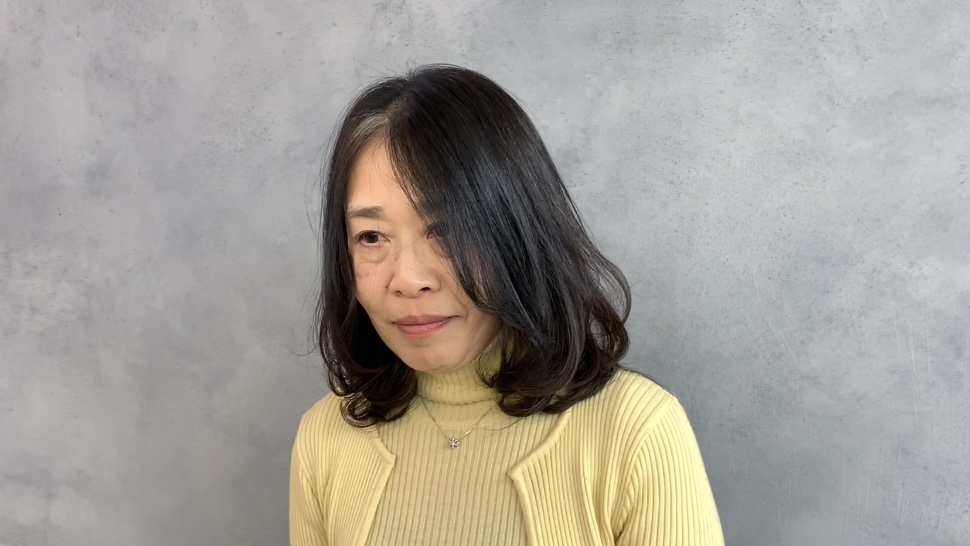 50代からのレイヤーカット(ドライ)
