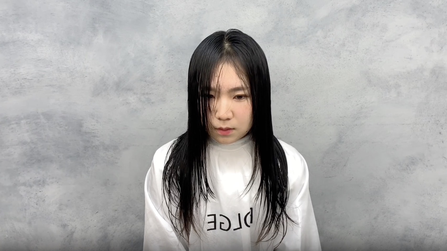 軟毛のレイヤーカットのコツ（ベース)