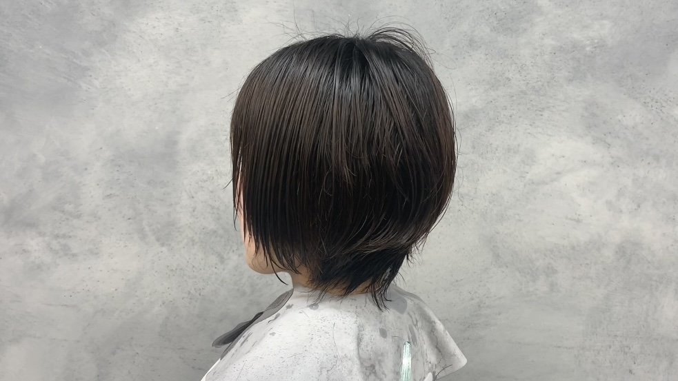 癖っ毛ボブからショート（ベース）