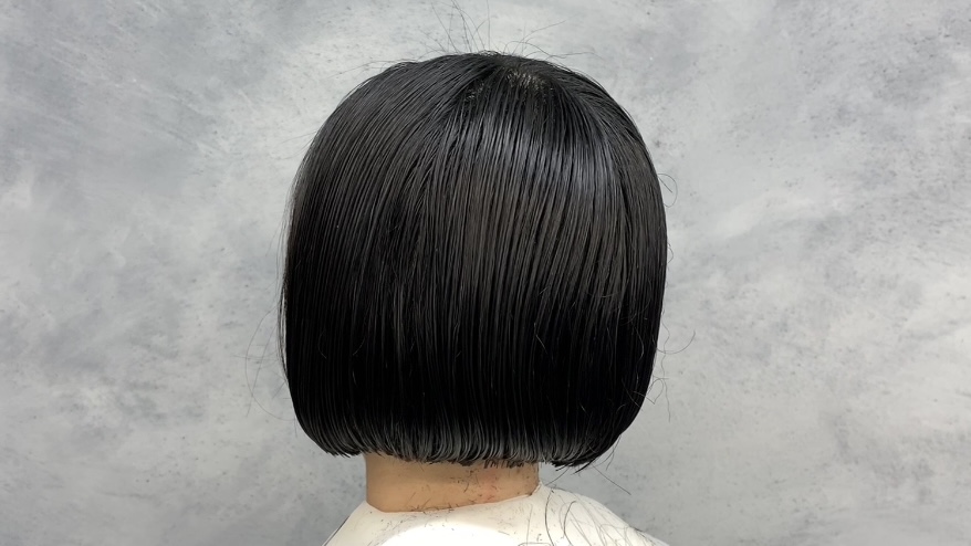 癖っ毛のミニボブ(ベース)