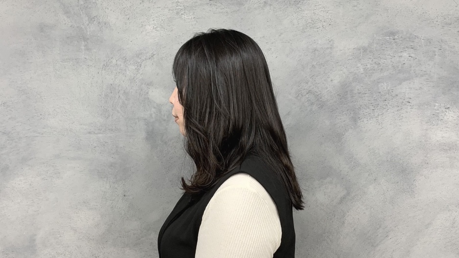 矯正毛の毛量調節