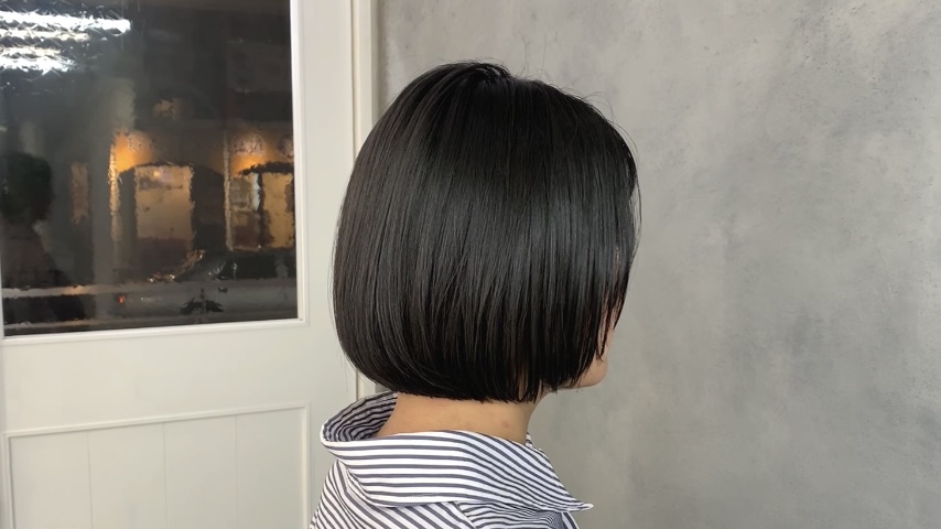 似合わボブ（ドライカット）