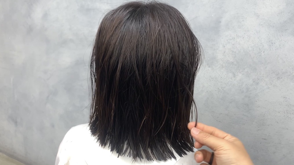 バッサリレイヤーボブ（ベース）